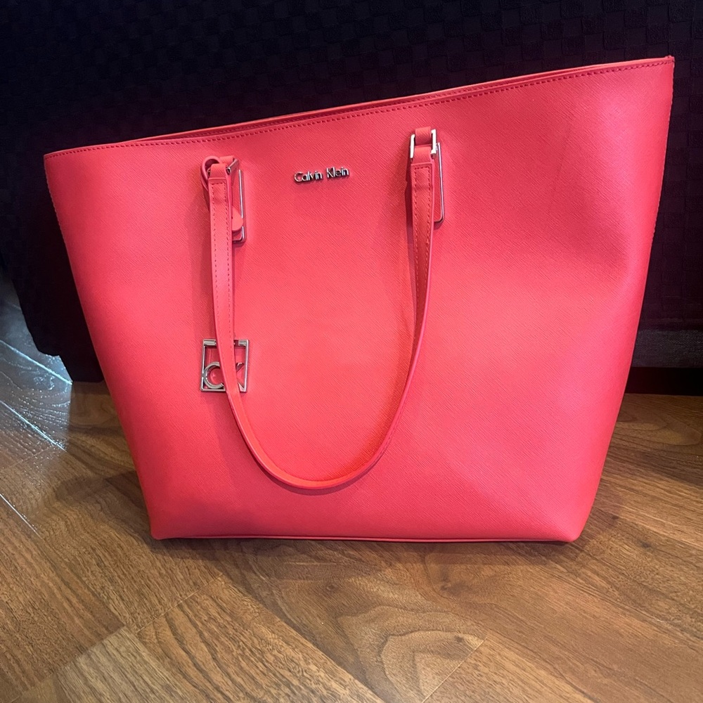 Calvin Klein pink Tote Bag